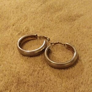 Silver Hoop Earrings
